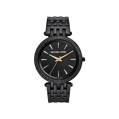 black michael kors watch women|michael kors watches ladies black.